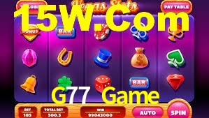 Sinta a adrenalina dos jogos de cassino com G77 Game